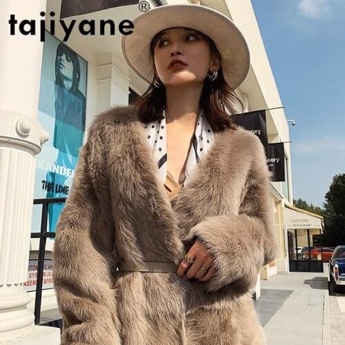Coats Jackets and Women 2021 Womens Clothes 100% Wool Jacket Woman Real Sheepskin Coats High Quality Mujer Parkas TN925