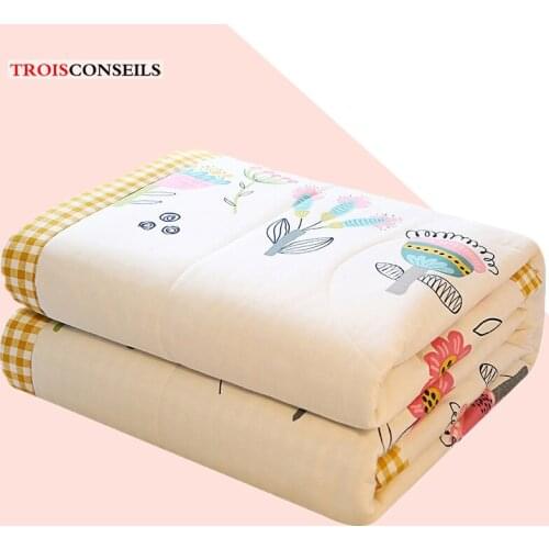 TROISCONSEILS Summer Blankets For The Bed