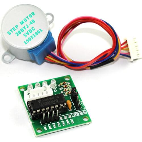 DC 5V Smart Electronics 28BYJ-48 5V 4 Phase DC Gear Stepper Motor + ULN2003 Driver Board Module For Arduino DIY Kit