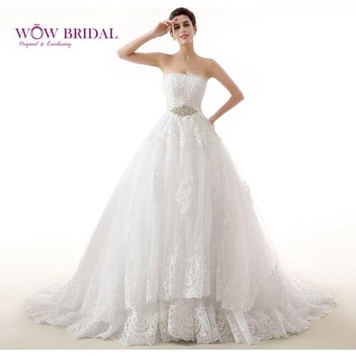 Wowbridal Wedding Dresses With A Train
