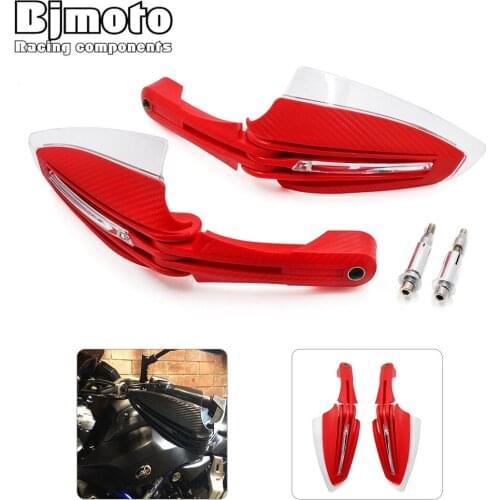 28mm 22mm Motocross Handguards with White and Yellow Led Turn Signal Lights for Scooter ATV DIRT BIKE MX Motocross Hand Guards