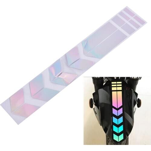 1Pc New Universal Car Motorcycle Reflective Stickers Wheel Car Decals On Fender Waterproof Decors