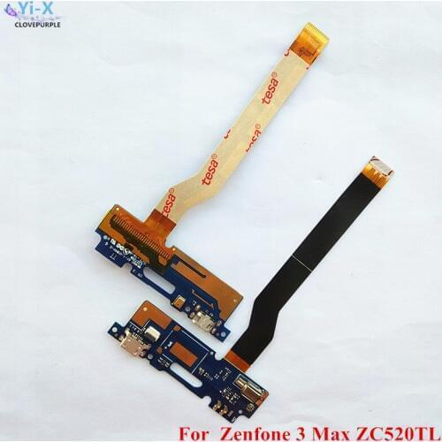 1PCS Charging Port Dock Connector Micro USB Charger Plug Board Flex Cable Ribbon For ASUS Zenfone 3 Max 5.2" ZC520TL