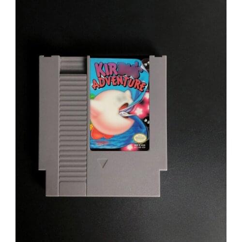 Kirbyed Adventure - 72 pins 8bit game cartridge