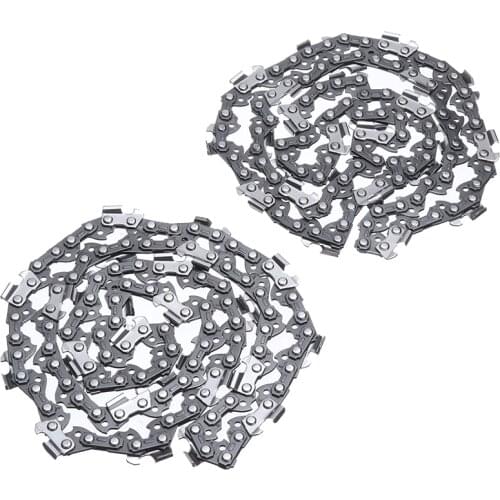 2pcs 16" 3/8" Chainsaw Chains Chainsaw Saw Blade Wood Caving Saw Replacement Tools Accessories