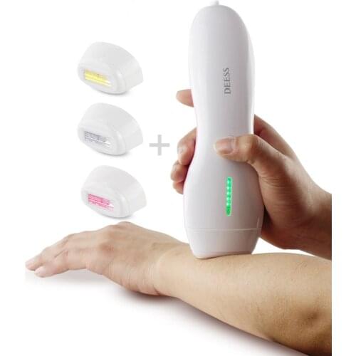 DEESS 3 in 1 Permanent Laser Epilator IPL Hair Removal Depilatory Full Body Use Remove Acne and wrinkle Bikini Face Hair Removal