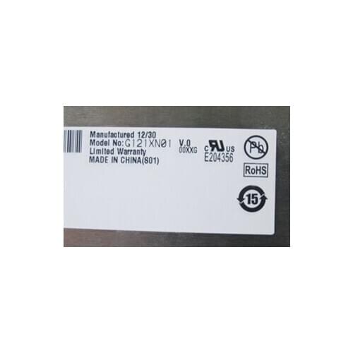 Optronics 12.1 inch G121XN01 v0 screen used in industry control in the 1024*768 high marks Free shipping