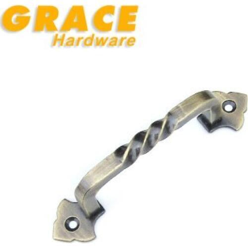 European Style Home Decor Modern Cabinet Door Handle Draw Handle Rural Wardrobe Drawer Handles(C.C.:98mm,Length:119mm)