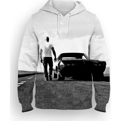 Fast & Furious Japan Harajuku Childrens Clothes Hoodies Kids Sweatshirts Hoody Cartoon Anime Top Boys/Girls Pullover Hoodie man