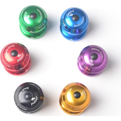 PODAY Bicycle Headset 34MM Bearing Headset Cycling Road Bike Headset Group MTB Bicycle Washer 114g 6 Colors