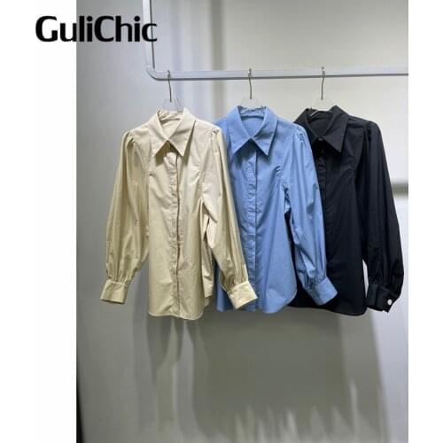 Женские рубашки GuliChic China At AliExpress