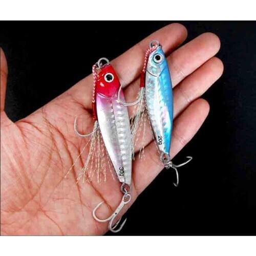 20g30g iron plate sub-bait is suitable for Spanish Mackerel fishing deep-sea fishing boat bait, iron plate Bait Fishing Bait