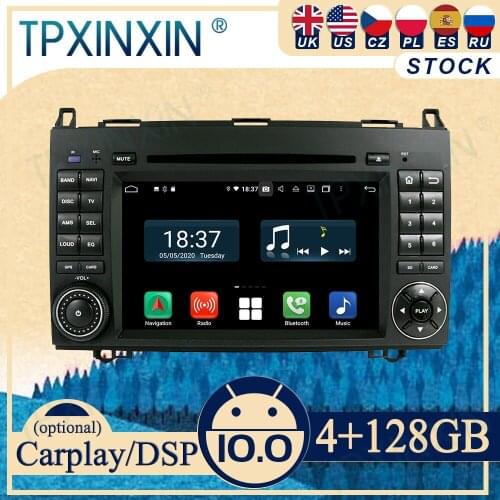 PX6 For Mercedes Benz B200 Android 10 Carplay Radio Player Car GPS Navigation Head Unit Car Stereo WIFI DSP BT