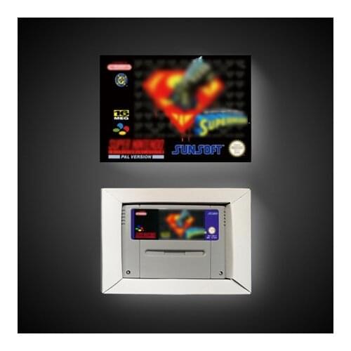 The Death and Return of Supermaned - EUR Version Action Game Card with Retail Box