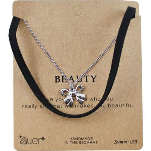 Sumni Women's Leather Chokers