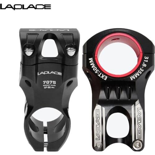 GUB Bike Stem Tube 0 Degree Aluminum Alloy Black Bicycle Stem MTB Road Bike 31.8/35mm Handlebar 28.6mm Fork Accessories