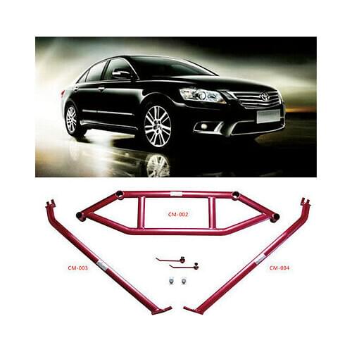 Wotefusi Rear Lower Tie Strut 2 Points Racing Stabilizer For Toyota Camry 02 06