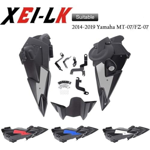 XEILK A Set Bellypan Motorcycle Engine Spoiler Side Fairing For YAMAHA MT-07 MT07 MT 07 FZ07 FZ-07 2014 2015 2016 2017 2018 2019