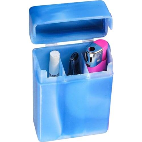 1pc Retro Cigarette Case Holds 18 Cigarettes Pocket Case Smoking Accessories