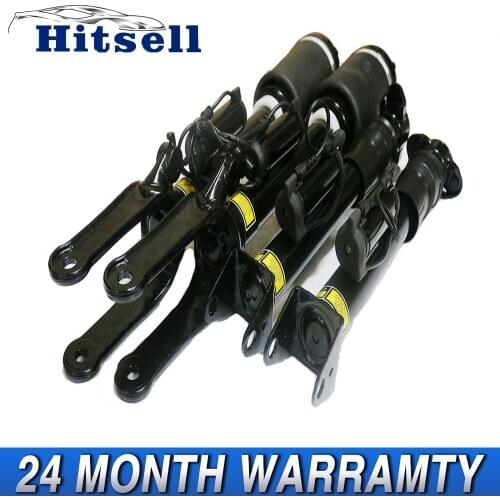 4pcs For Mercedes W164 ML320 350 450 X164 GL320 350 Front With Sensor Air Shock Absorber Air Suspension 1643206013 1643202031