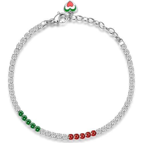 Brosway Bracciale Tennis Donna Desideri Vita Fiducia BEI035