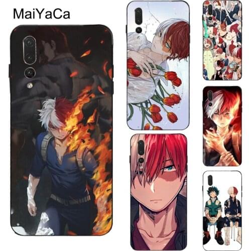 MaiYaCa Shoto Todoroki My Hero Academia TPU Case For Huawei P20 P30 Pro P40 P10 Lite P Smart 2019 Z Mate 10 Lite Mate 20 30 Pro