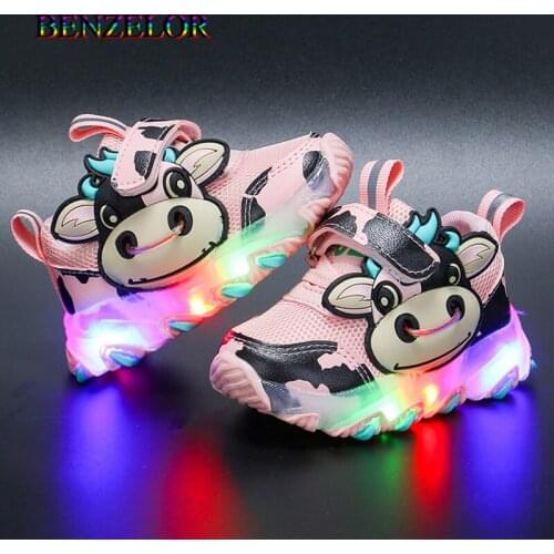 ENWAYEL Kids Glowing Shoes