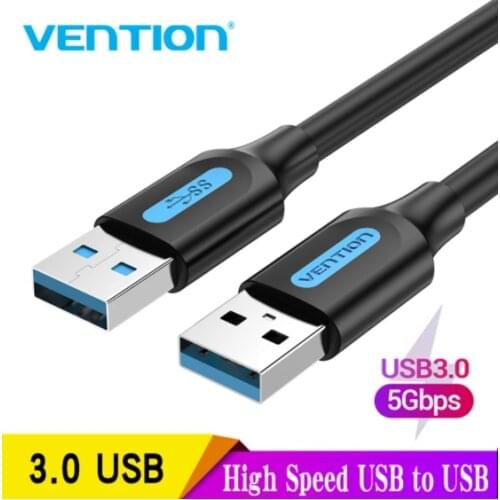 Vention USB to USB Extension Cable Male to Male 3.0 2.0 USB Extender Cord for Hard Drive TV Box Laptop USB 3.0 Cable Extension