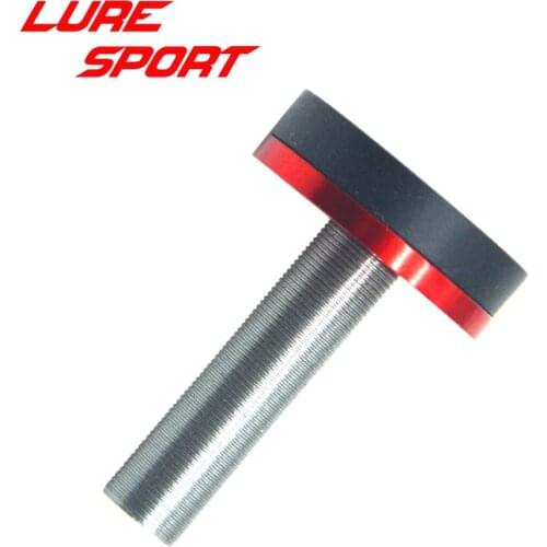 LureSport Disassemble Butt End Cap Aluminum Screw Nut Rod Building Component Fishing Pole Repair DIY Accessory