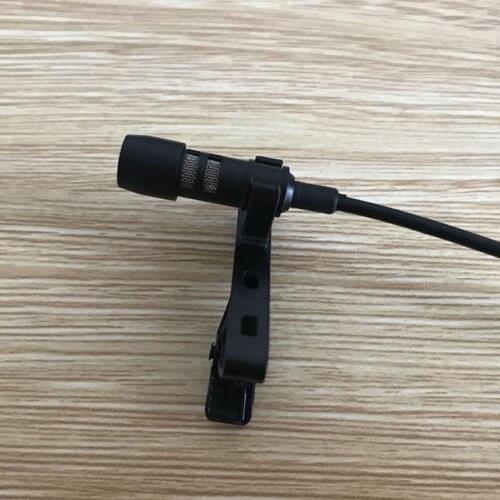 3.5mm Jack Clip-on Lapel Microphones Lavalier Tie Microfono Mic for Mobile Phone For Speaking Lectures