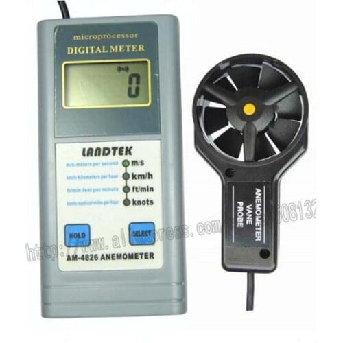 LANDTEK AM4826 Multifunctional Air Flow Speed Anemometer