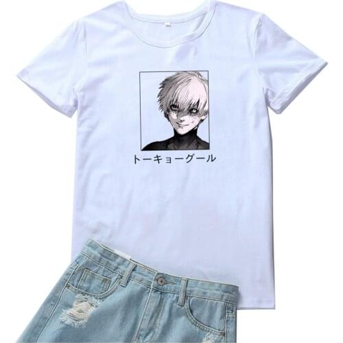 Fashion Harajuku Anime Printing Pattern Women T Shirt Soft Goth Aesthetic Camiseta Mujer Casual Personality Women T-shirts