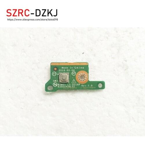 New Original For Lenovo thinkpad S5 E560P Switch board Power button board LS-D216P 435O1H39L01
