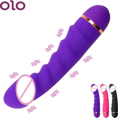 OLO Dildo Vibrator AV Stick Sex Toys for Women 20 Speeds Female Masturbator G Spot Clitoris Stimulator Adult Products