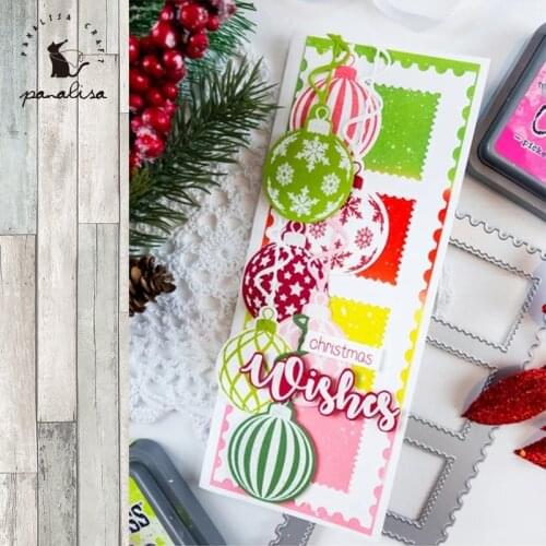 Panalisacraft Christmas light Metal Cutting Dies Craft Dies Scrapbooking Card Making Album Embossing Stencil Die Cut Decoration