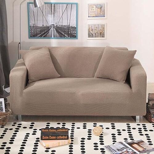 Thick Sofa Protector Jacquard Solid Sofa Covers for Living Room Couch Cover Corner Sofa Slipcover L Shape Needs 2pcs Sofa Cover