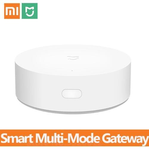 Xiaomi Mijia Smart Multi-Mode Gateway ZigBee 3.0 WIFI Bluetooth Mesh Hub Auto Remote Control with Mi Home app Multifunctional