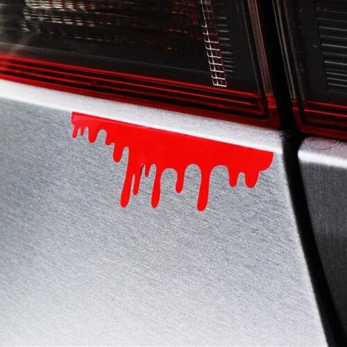 Car Styling Vinyl Decals Bloody Graffiti Bleeding Motorcycle Bike Auto Body Oil Tank Decorate Stickers