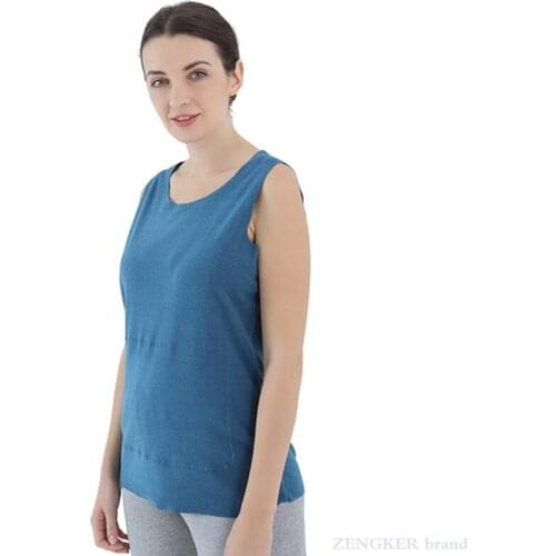 Женские шелковые майки ZENGKER China At AliExpress