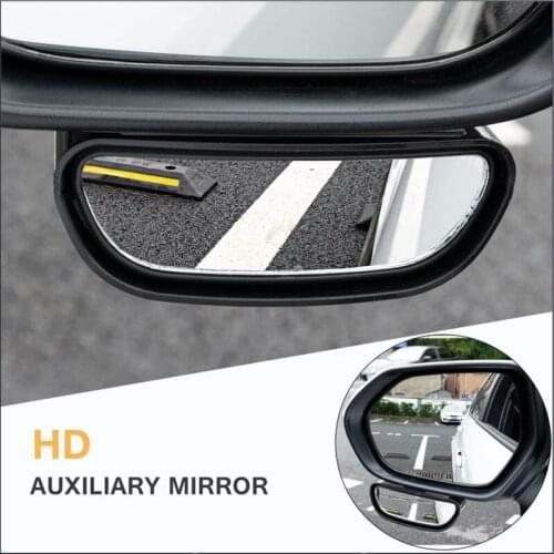 Glass HD Rear View Mirror Trainer Auxiliary Mirror Car Rear View Mirror-Single Rearview Auxiliary Auto Accessories New