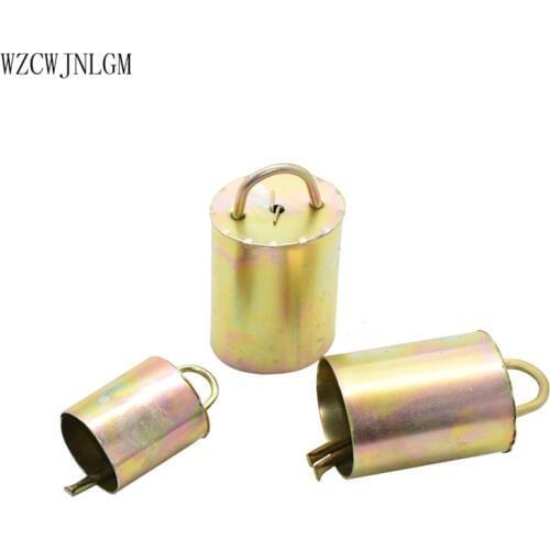 Livestock cattle and horse equipment grazing bells upgrade to prevent galvanized steel material and loud ring tones 10pcs