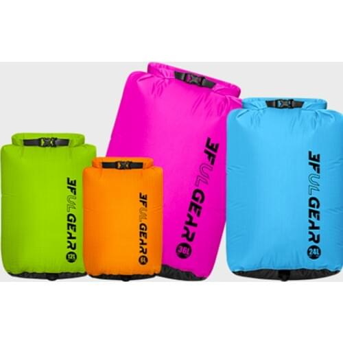 3F UL GEAR Multi-Volume Square Bottom Drifting Waterproof Bag For Rafting Sports Folding Storage Bags Compression Travel Kits