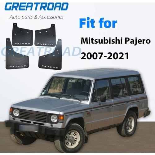 For Mitsubishi Pajero Montero 2007 - 2016 Car Front & Rear Mud Fender Flaps Splash Guards Mudflaps Mudguard 4PCS
