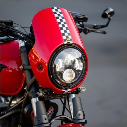 7 Inch LED Headlight Motorcycle Projector Replacement Road King Headlamp 60W High Power Lamp