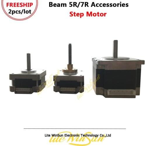 Litewinsune Beam Spot Stage Lighting Accessories Motor XY/Pan Tilt Axis Motor Focus/Prism/Gobo/Color/Strobe/ZOOM Motor