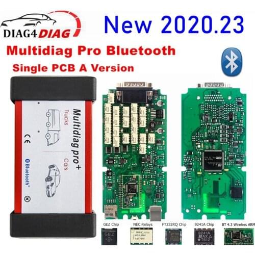 Multidiag Pro+ Diagnostic Tool New 2017.R3 High Quality DS150 Single Board PCB TCS Pro Scanner OBD2 Code Reader for Cars/Trucks