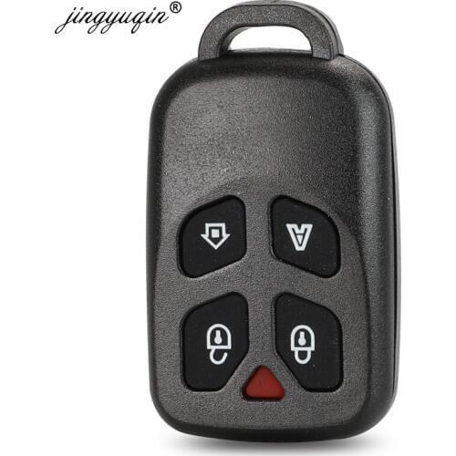 Jingyuqin 4 Button +Panic Remote Key Shell For Brazil For Positron PX32 Car Key Case Cover Shell Alarm