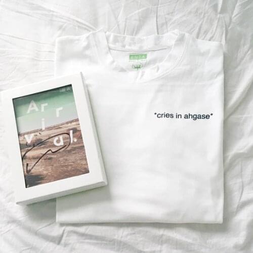 OKOUFEN Women's T-shirts With Inscriptions