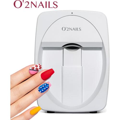 O'2NAILS M1 Portable Nail Printer Mobile Nail Printer Nail Art Equipment Printing Machine for Home Usage Nail Salon