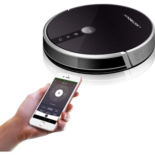 LIECTROUX C30B robotic vacuum cleaner, memory with map navigation, Wifi app control, 4000pa suction intelligent electric water